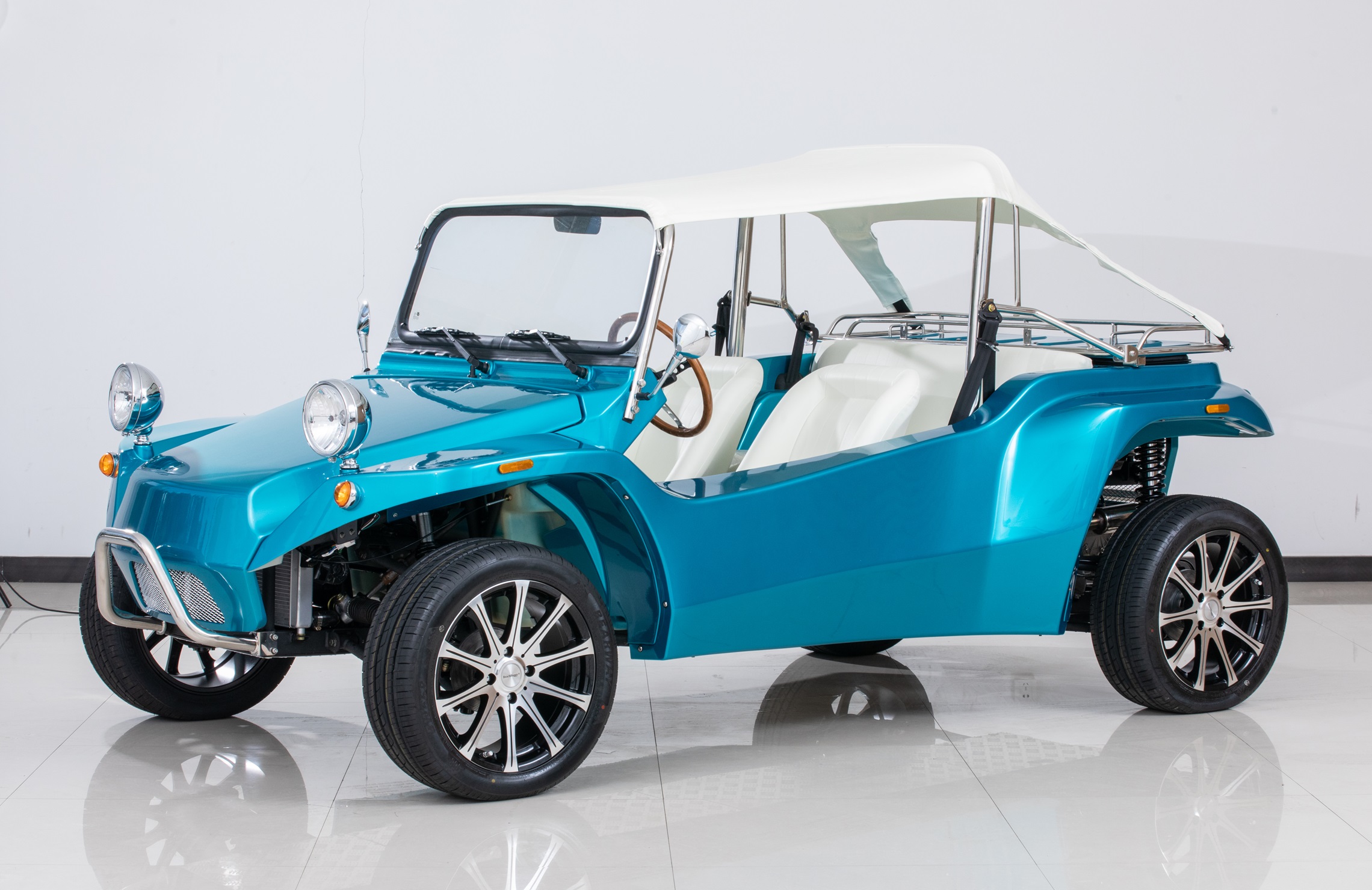 eVbuggy in blue color
